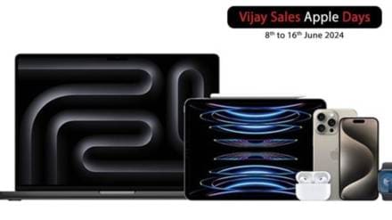 Vijay Sales Apple Days Sale iPhone 15 Series iPad MacBook HomePod Mini Get Discounts sales ends on June 17 must read