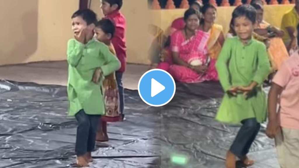 The boy dance on the song Gulabi Saree