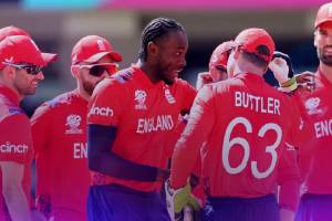 England beat oman by 8 wickets in just 3.1 overs