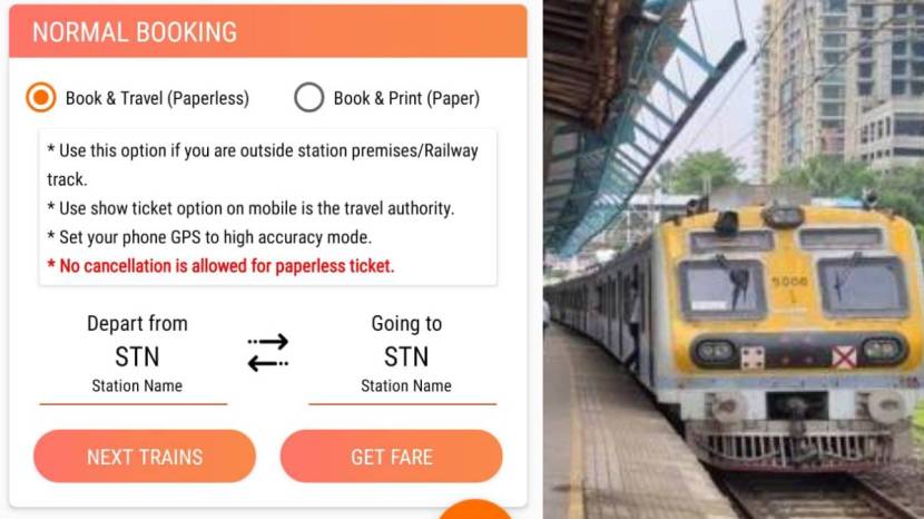 Train Ticket Booking For Passengers How to book platform tickets General Or Return on UTS app follow this easy steps 