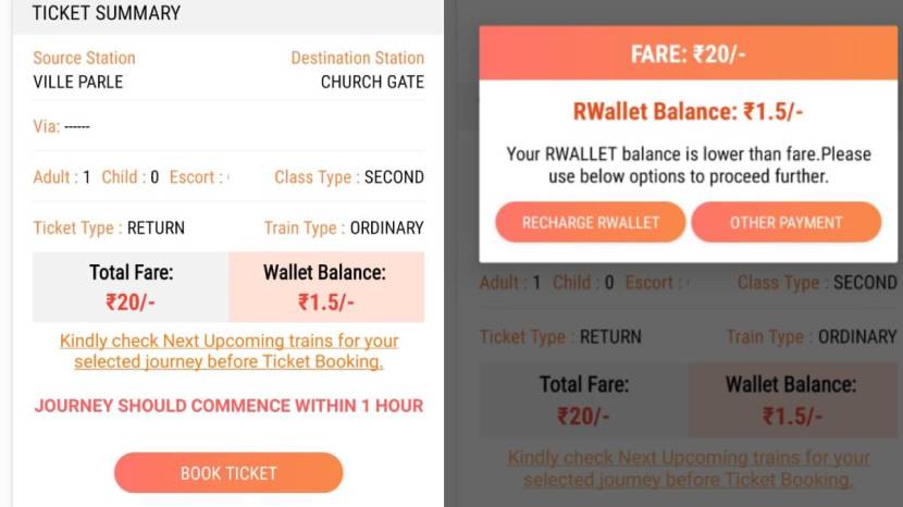 Train Ticket Booking For Passengers How to book platform tickets General Or Return on UTS app follow this easy steps 