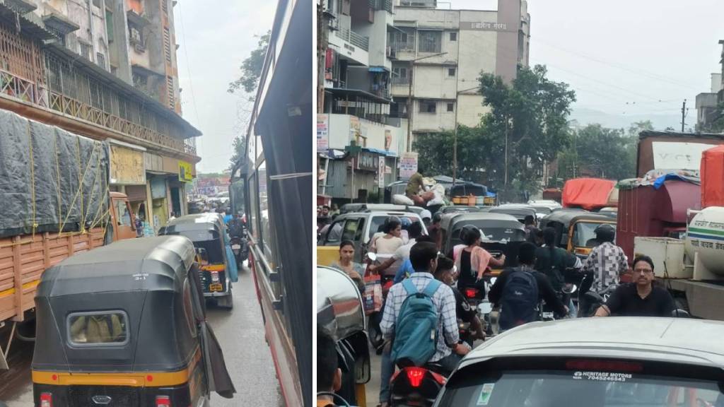 traffic, Karanjade, Panvel station,