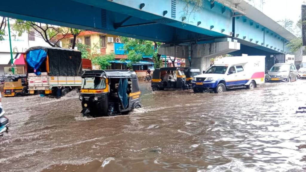 Thane, rain, Water, accumulated,