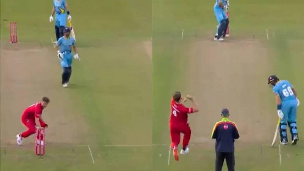 Shan Masood Hit Wicket And Run Out On Single Ball Still Not Out in T20 Blast