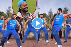 sorry bhaiya logo ko rishabh pant shares hilarious video of ms dhoni virat kohli and rohit sharma dancing video goes viral t20 world cup 2024