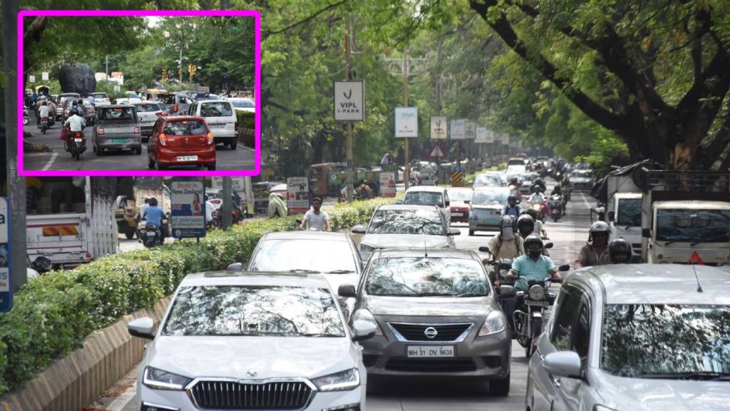 Nagpur, Traffic jam,