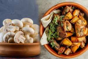 Spicy Mushroom bhaji recipe