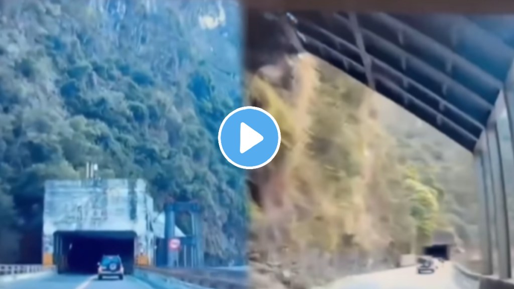 Landslide Suddenly Started On The Vehicles in Ghat Watch shocking Video