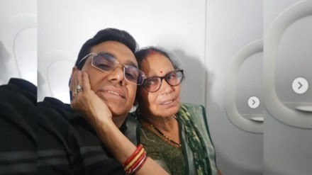 12th Fail Fame Ips Manoj Sharma post his mother photo while travel in flight post goes viral