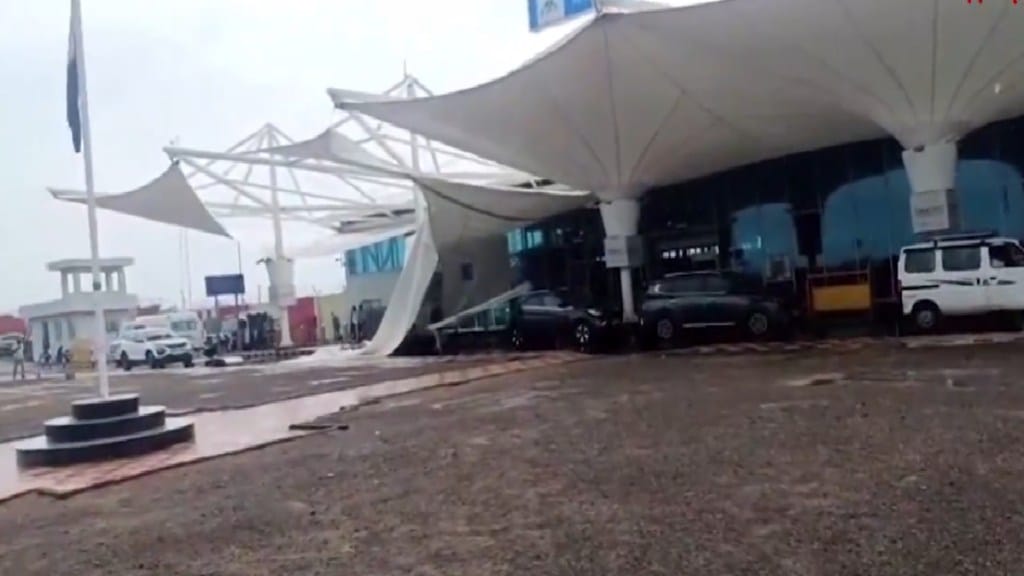 Rajkot airport canopy collapse