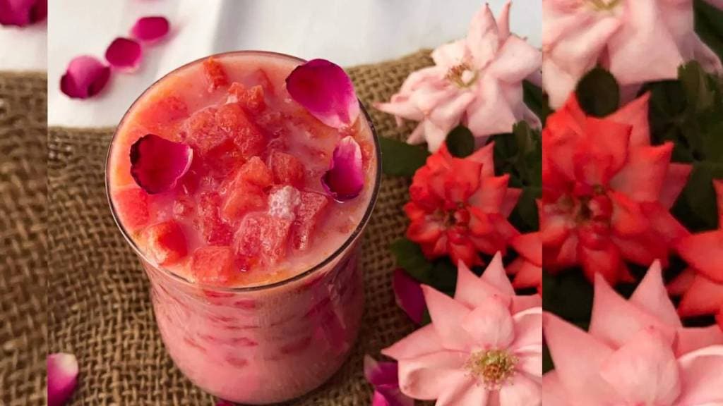 watermelon juice recipe in marathi