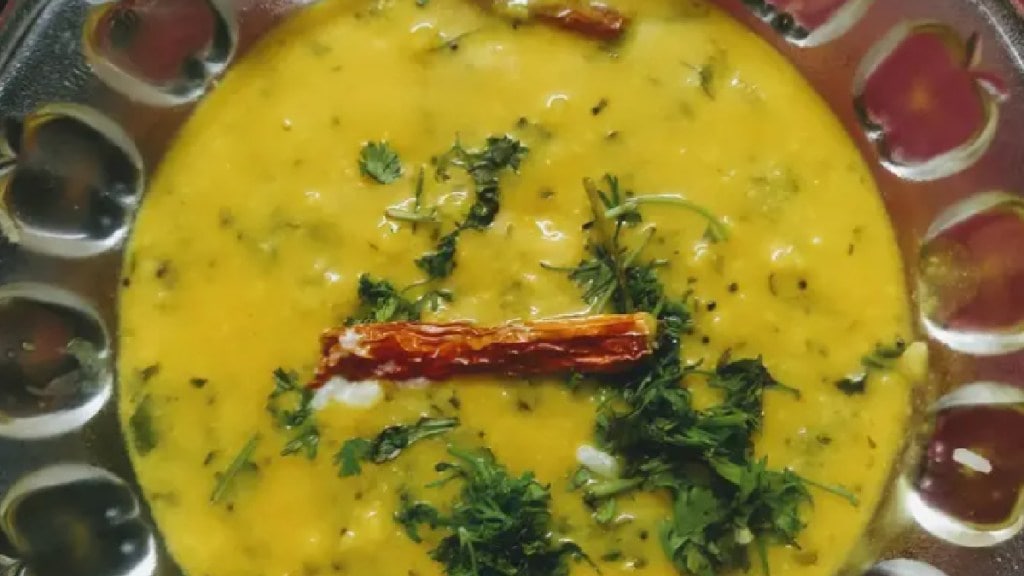 Khandeshi recipe in marathi Ukadicha pithla recipe in marathi
