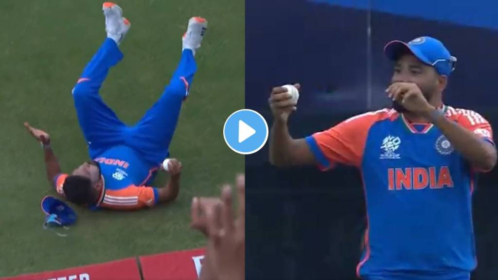 Mohammad Siraj took Sensational catch video viral