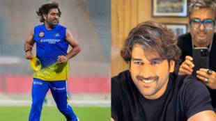 MS Dhoni New Haircut Photos Viral