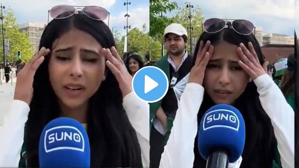 Pakistani fan girl Emotional video viral