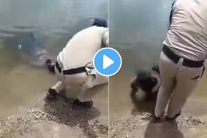 Police found dead body of a man in lake but shocked as he suddenly start speaking shocking video
