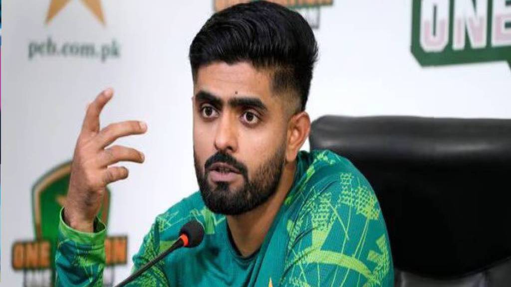 Babar Azam's reaction after the match against Ireland