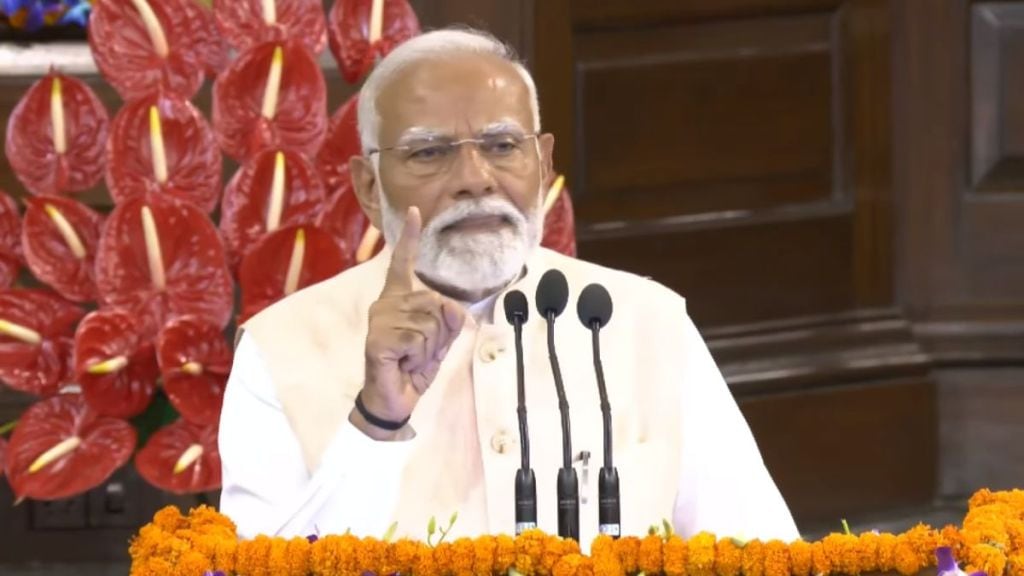 PM Narendra Modi speech at cenral hall