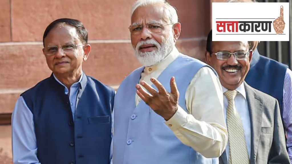 Pk mishra with pm modi