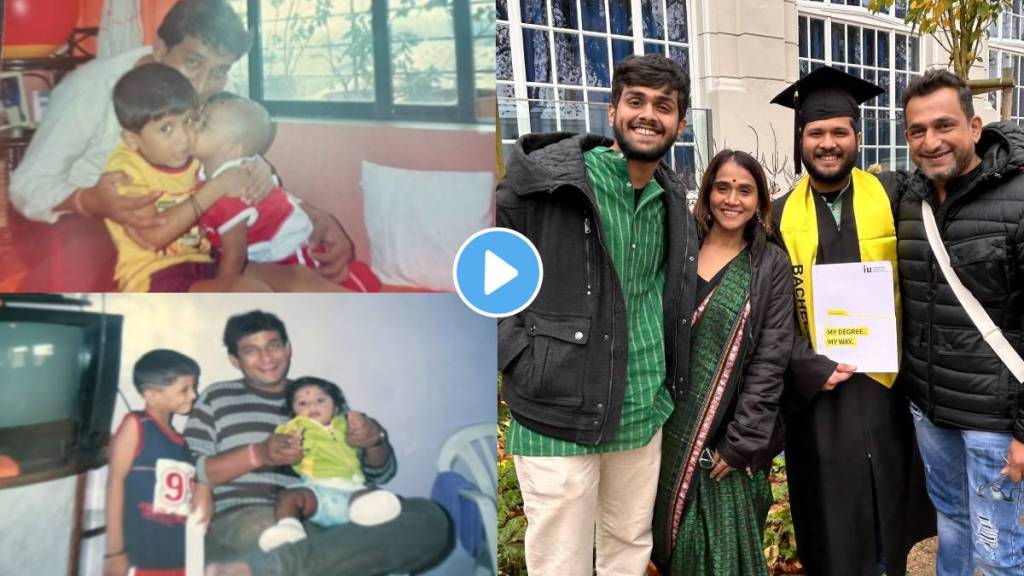 manjiri oak wrote special post for prasad oak on fathers day