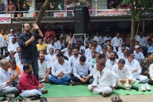 Protest in Malegaon against private electricity distribution company