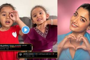 Rashmika Mandanna became obsessed with Riya Borse angaaron dance video