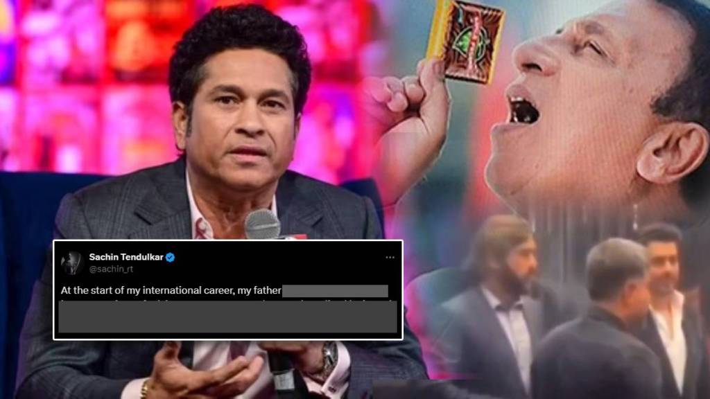 Sachin Tendulkar Tobacco Comment