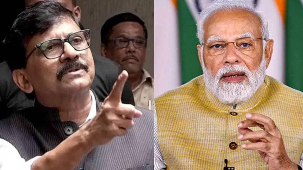 Sanjay Raut Criticized modi