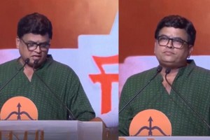 Sharad Ponkshe Speech Stopped shivsena