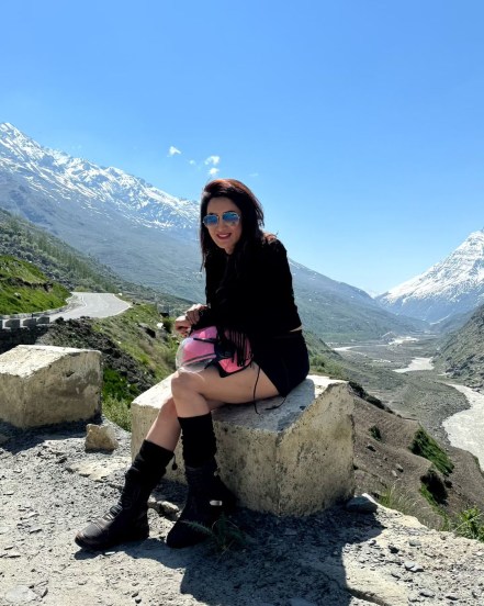 Smita Gondkar Manali Trip