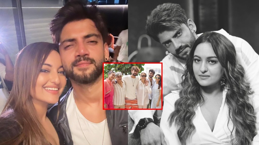 Sonakshi Sinha meets Zaheer Iqbal family ahead of wedding