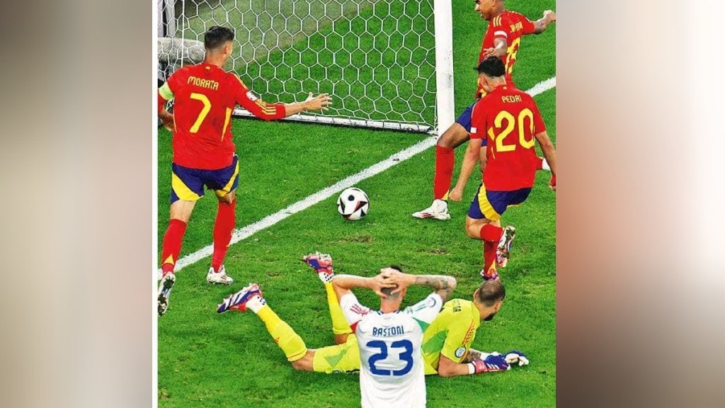 Spain into knockout round with second win