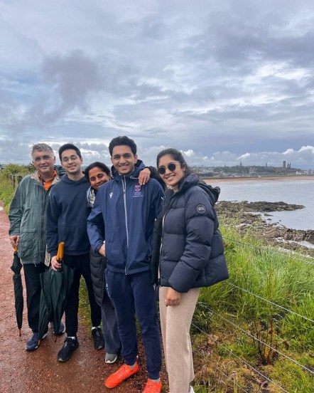 Supriya Sule Scotland Vacation