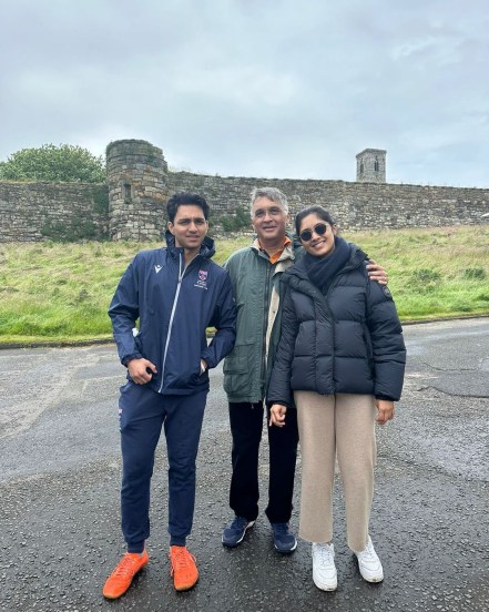 Supriya Sule Scotland Vacation