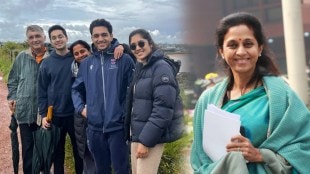 Supriya Sule Scotland Vacation