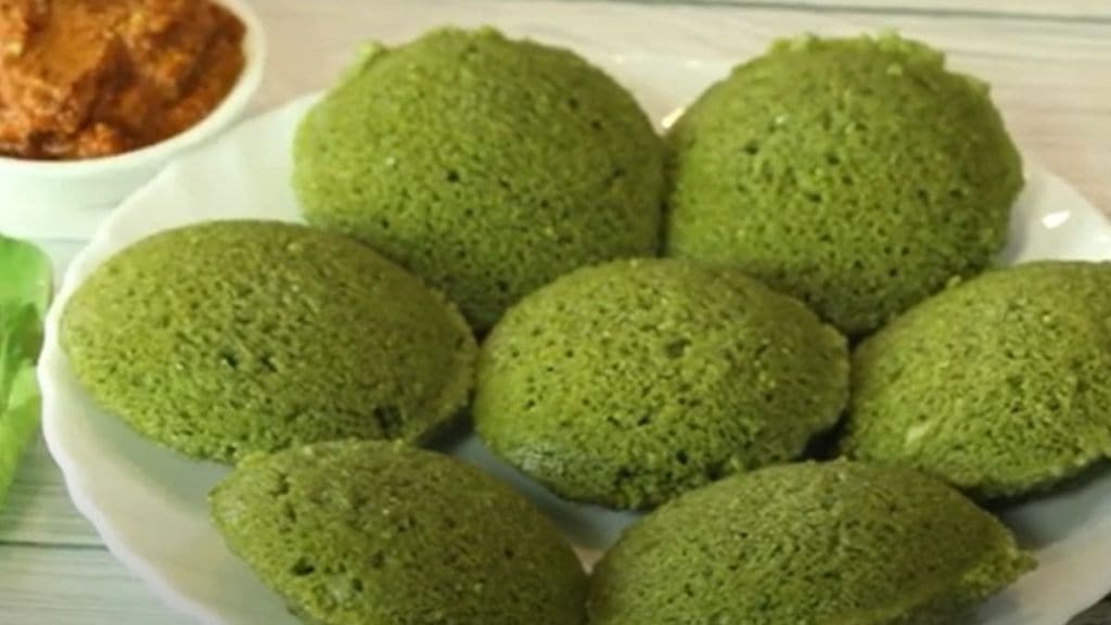 palak idli recipe