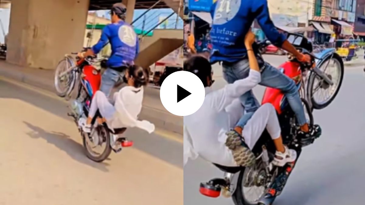 Video जिएंगे साथ मरेंगे भी साथ भर रस्त्यावर जोडप्यानी केली