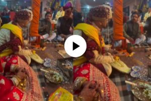 a guruji told beautiful messages to a groom
