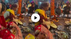 “तुझ्या आई वडिलांनी काय दिले?, असे पत्नीला कधीही बोलू नका” लग्नाच्या वेळी गुरुजींनी नवरदेवाला सांगितला पाचव्या वचनाचा सुंदर अर्थ, VIDEO VIRAL