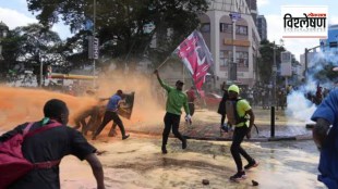 Violent Protests in Kenya burnt parliament tax bill protests in Kenya