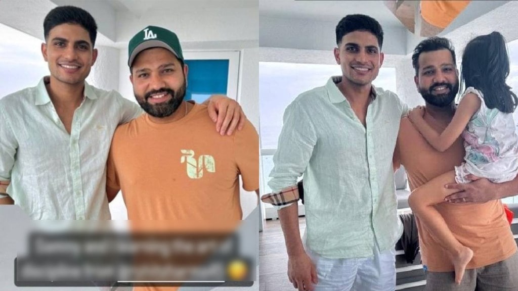 Shubman Gill Shares photo with Rohit sharma on Cheeky Instagram Story