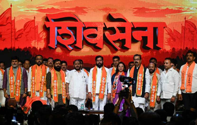 eknath shinde at shivsena melava in worl mumbai latest speech