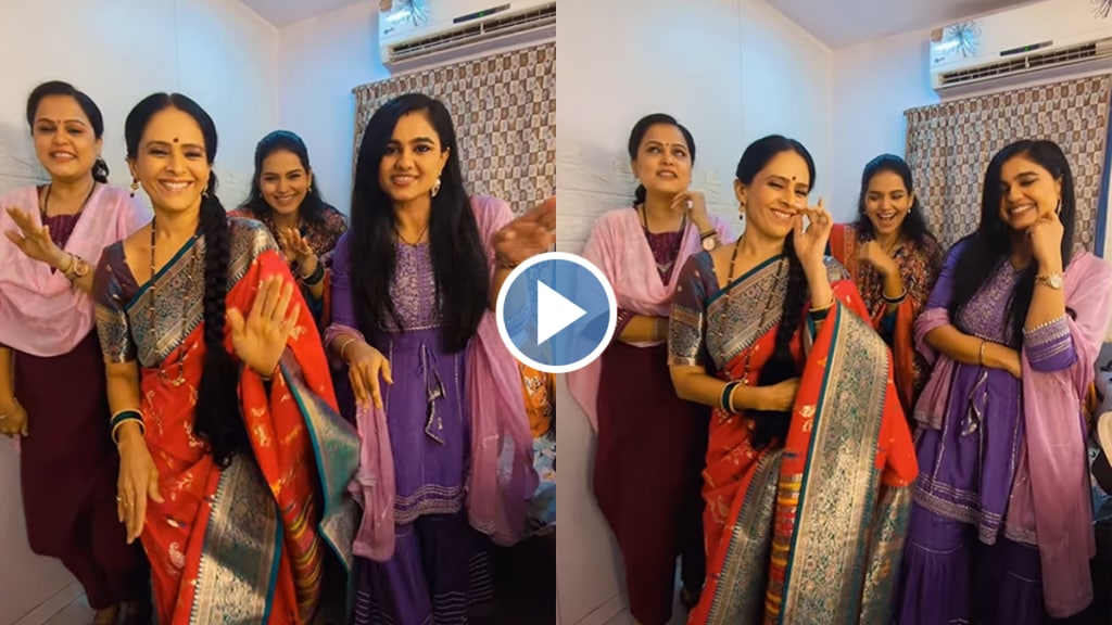 Saatvya Mulichi Saatvi Mulgi actress danced on oy makhana song aishwarya narkar viral video