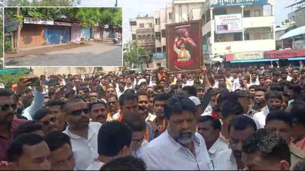 beed, tentions in the beed, Offensive statement about Manoj Jarange Patil, Offensive statement about Pankaja Munde, beed news,