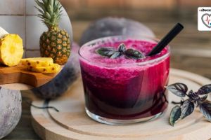 beetroot-pineapple-lemon juice remedy for iron deficiency