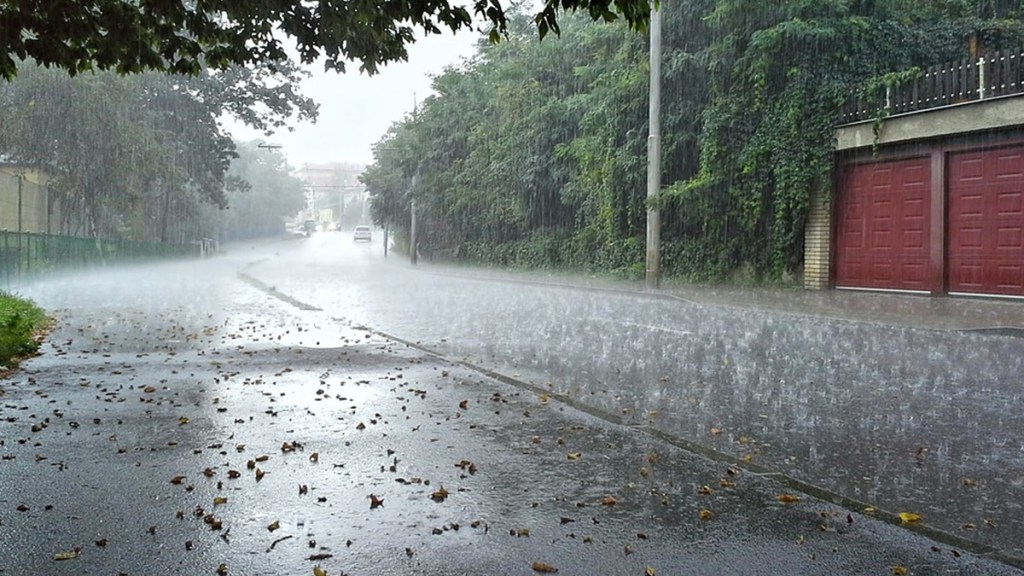 monsoon rain