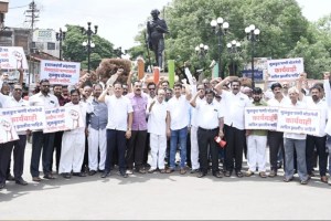 ichalkaranji agitation for dudhganga water