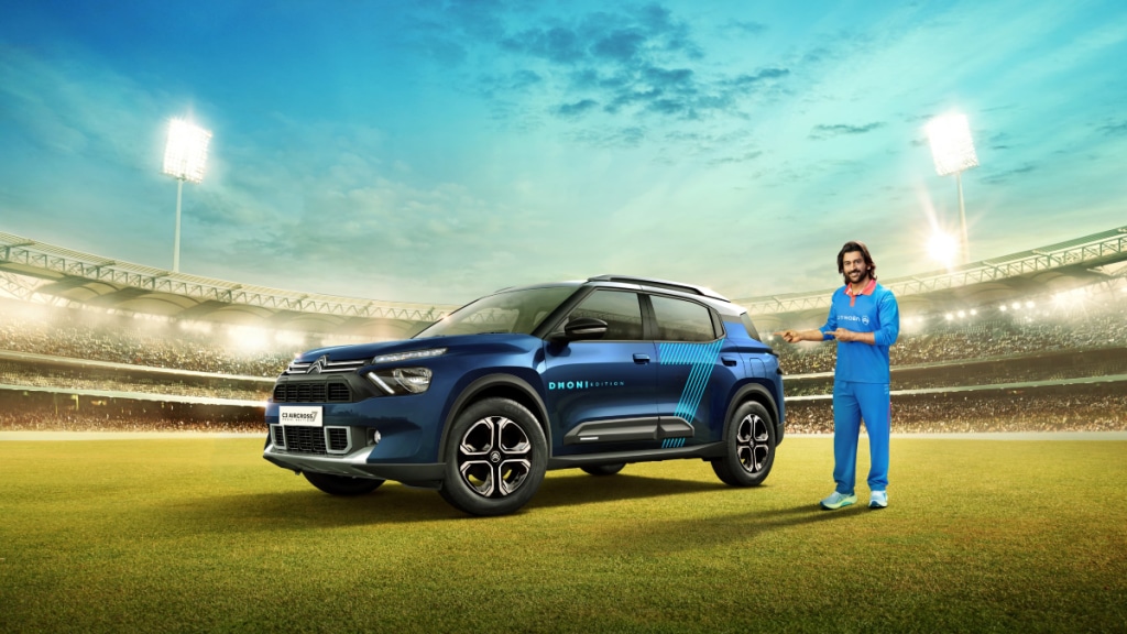 citroen c3 aircross dhoni edition launched in india