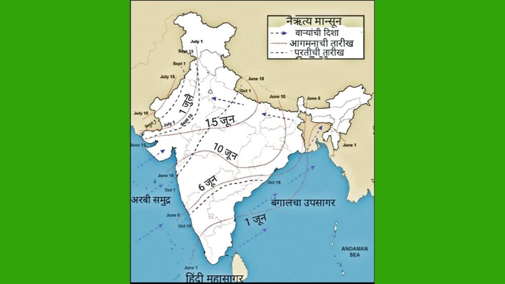 rainy season in india southwest monsoon in india origin of monsoon in india