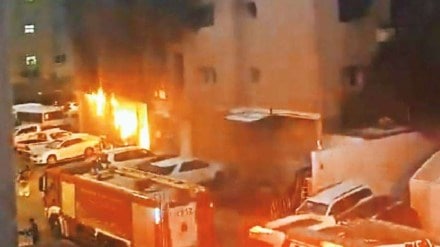 around 42 Indian workers among 49 killed in kuwait building blaze